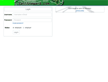 Tablet Screenshot of iatse611.callsteward.com